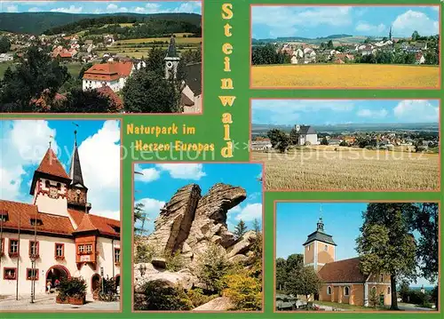 AK / Ansichtskarte Oberpfalz Naturpark Steinwald Friedenfels Erbendorf Fuchsmuehl Wiesau Marktredwitz Zipfeltanne Oberpfalz