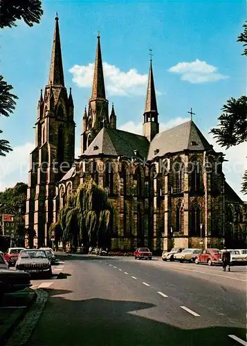 AK / Ansichtskarte Marburg_Lahn Elisabethkirche Marburg_Lahn