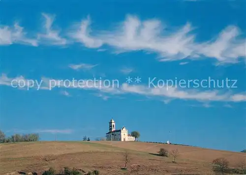 AK / Ansichtskarte Avolasca Cirren ueber dem vorfruehlingshaften Norditalien noerdlicher Appennin Kirche 