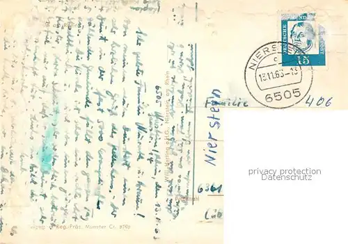 AK / Ansichtskarte Nierstein_Rhein  Nierstein_Rhein