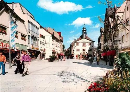 AK / Ansichtskarte Bad_Kissingen Fussgaengerzone Markt Bad_Kissingen