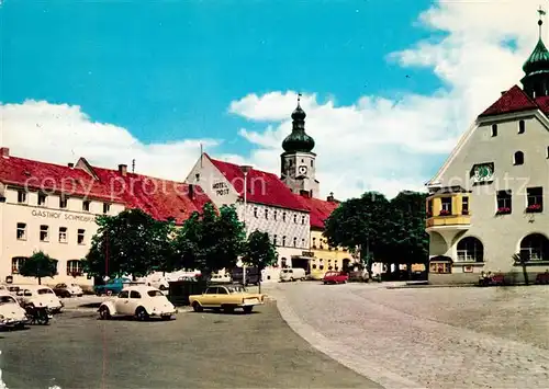 AK / Ansichtskarte Waldmuenchen Hotel Post  Waldmuenchen