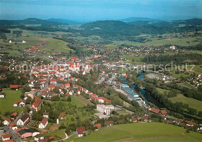 AK / Ansichtskarte Viechtach_Bayerischer_Wald Fliegeraufnahme Viechtach