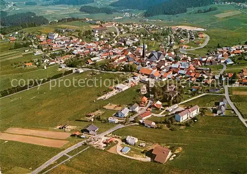 AK / Ansichtskarte Wegscheid_Niederbayern Fliegeraufnahme Wegscheid Niederbayern