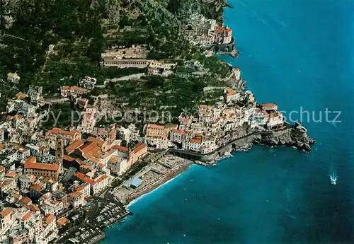 AK / Ansichtskarte Amalfi Fliegeraufnahme Amalfi