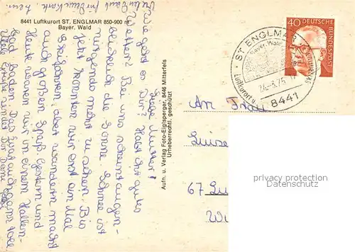 AK / Ansichtskarte St_Englmar  St_Englmar