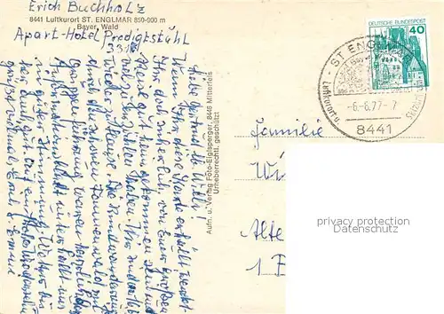 AK / Ansichtskarte St_Englmar  St_Englmar