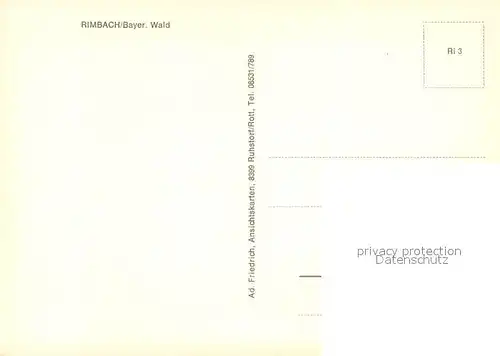 AK / Ansichtskarte Rimbach_Bayrischer_Wald  Rimbach_Bayrischer_Wald