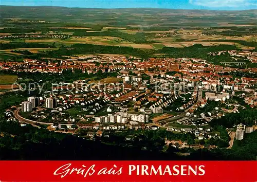 AK / Ansichtskarte Pirmasens Fliegeraufnahme Pirmasens