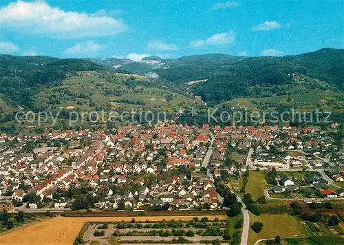 AK / Ansichtskarte Laudenbach_Bergstrasse Fliegeraufnahme Laudenbach_Bergstrasse