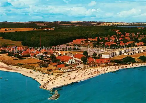 AK / Ansichtskarte Hohwacht_Ostseebad Fliegeraufnahme Hohwacht_Ostseebad