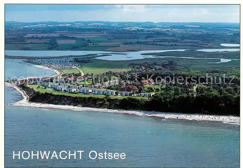 AK / Ansichtskarte Hohwacht_Ostseebad Fliegeraufnahme Hohwacht_Ostseebad