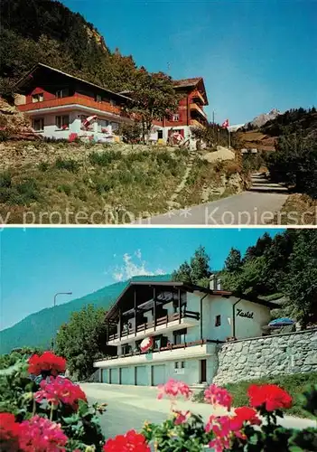 AK / Ansichtskarte Zeneggen Hotel Sonnenberg Kastel Zeneggen