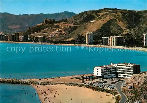 AK / Ansichtskarte Cullera_Valenciana Fliegeraufnahme Hotel Sicania und Raco Cullera_Valenciana