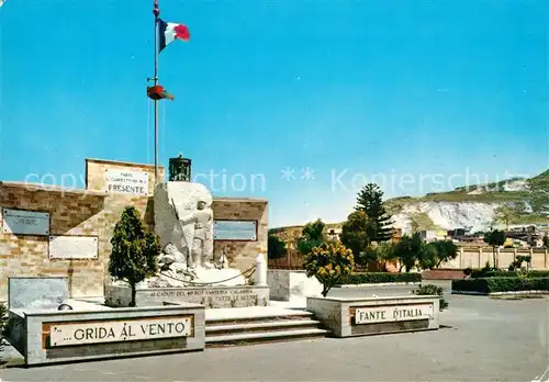 AK / Ansichtskarte Trapani Denkmal 60 Regiment Calabria Trapani