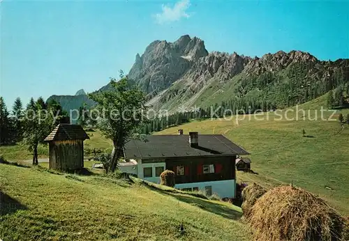 AK / Ansichtskarte Dolomiten Rotwandkofel Elferkofel Rudi Huette Dolomiten