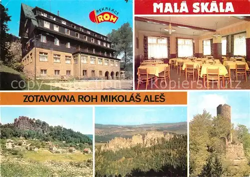 AK / Ansichtskarte Mala_Skala Hotel Roh Burg Mala_Skala