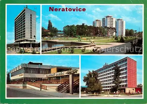 AK / Ansichtskarte Neratovice Kulturhaus Neubauviertel Neratovice