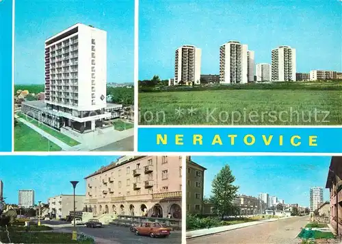 AK / Ansichtskarte Neratovice Kulturzentrum  Neubauviertel Neratovice