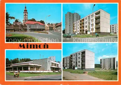 AK / Ansichtskarte Mimon Kirche Neubauviertel Mimon