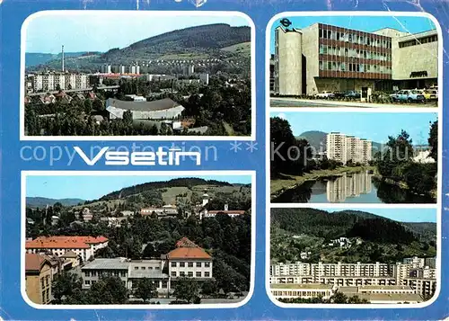 AK / Ansichtskarte Vsetin Stadtpanoramen Vsetin