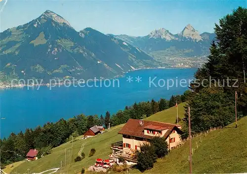 AK / Ansichtskarte Emmetten Berghaus Haerggis Emmetten