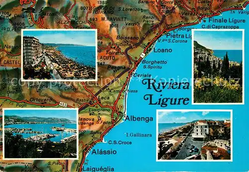 AK / Ansichtskarte Borghetto_Santo_Spirito_Liguria Pietra Ligure Borgio Verezzi Ceriale Borghetto_Santo