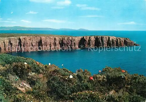 AK / Ansichtskarte Carloforte Grotte della Mezzaluna Panorama Steilkueste Carloforte