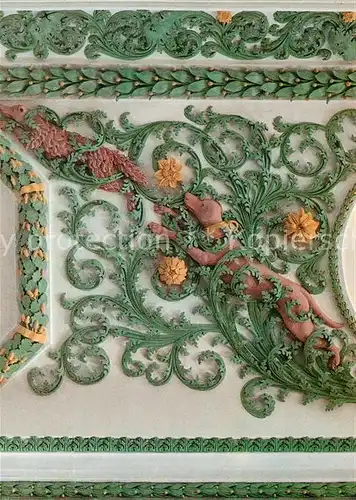 AK / Ansichtskarte Wessobrunn Jagdszene aus dem Tassilosaal oder Jagdsaal nach 1700 Kloster Wessobrunn