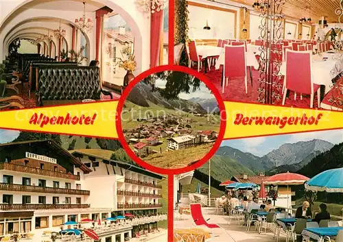 AK / Ansichtskarte Berwang_Tirol Alpenhotel Berwangerhof Restaurant Terrasse Berwang Tirol