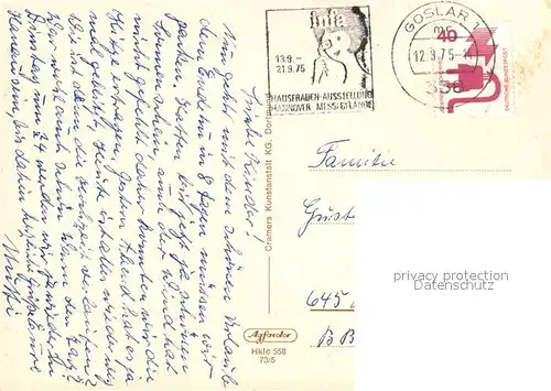 AK / Ansichtskarte Hahnenklee Bockswiese_Harz Gustav Adolf Kirche Kurpark Teich Paul Lincke Grabstaette Kurhaus Landschaftspanorama Hahnenklee Bockswiese