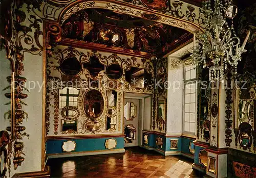 AK / Ansichtskarte Ludwigsburg_Wuerttemberg Residenzschloss Alter Fuerstenbau Spiegelkabinett Ludwigsburg Wuerttemberg