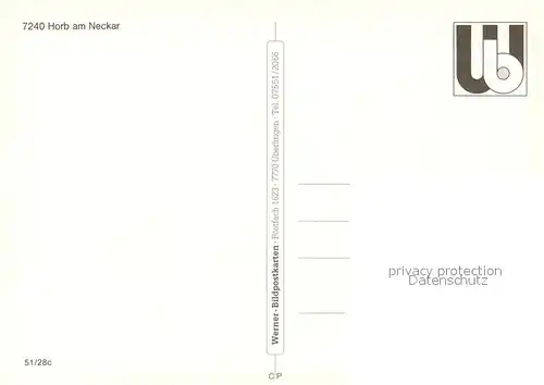AK / Ansichtskarte Horb_Neckar Partie am Neckar Horb Neckar