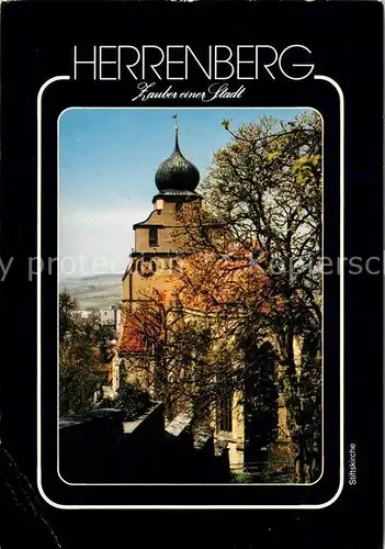 AK / Ansichtskarte Herrenberg_Wuerttemberg Kirche Herrenberg Wuerttemberg