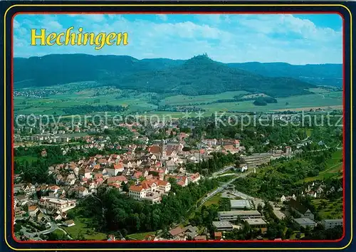 AK / Ansichtskarte Hechingen Fliegeraufnahme Hechingen
