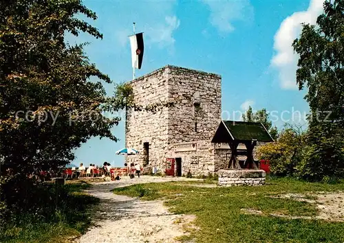 AK / Ansichtskarte Geislingen_Steige Burgruine Helfenstein Geislingen_Steige