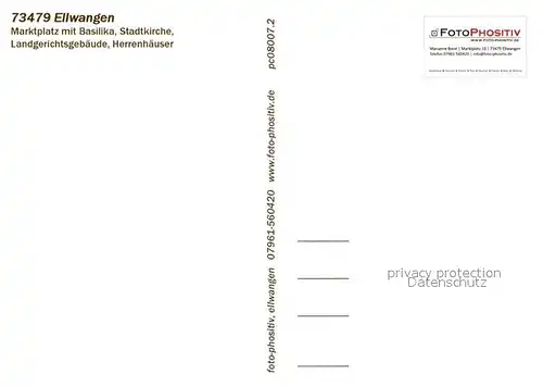 AK / Ansichtskarte Ellwangen_Jagst Fliegeraufnahme mit Marktplatz Basilika Stadtkirche Landgerichtsgebaeude Herrenhaeuser Ellwangen_Jagst