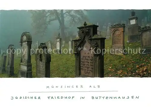 AK / Ansichtskarte Muensingen Juedischer Friedhof in Buttenhausen Muensingen
