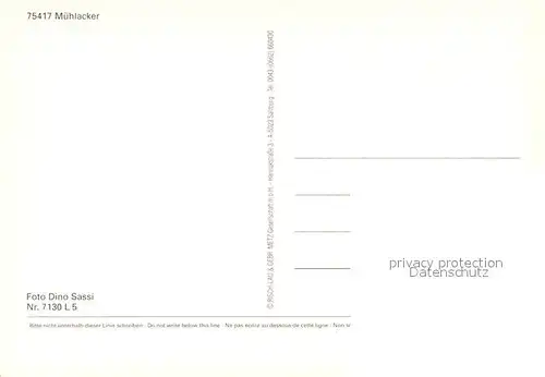 AK / Ansichtskarte Muehlacker Brunnen Rathaus Turm Arkaden Muehlacker