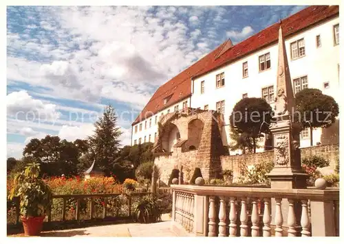 AK / Ansichtskarte Leonberg_Wuerttemberg Schloss mit Pommeranzengarten Leonberg Wuerttemberg