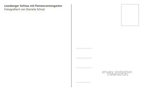 AK / Ansichtskarte Leonberg_Wuerttemberg Schloss mit Pommeranzengarten Leonberg Wuerttemberg