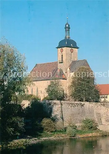 AK / Ansichtskarte Lauffen_Neckar Regiswindiskirche Lauffen Neckar
