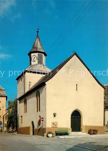 AK / Ansichtskarte Lauffen_Neckar Martinskirche Nikolauskapelle Lauffen Neckar