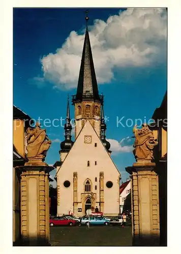 AK / Ansichtskarte Weikersheim Stadtkirche St Georg Weikersheim