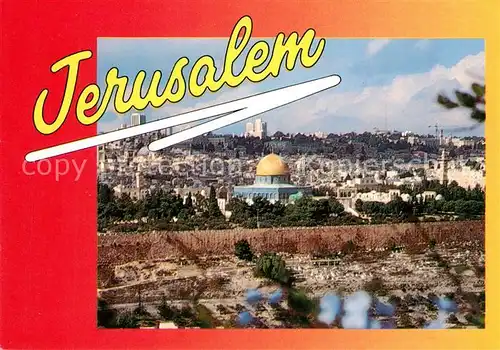 AK / Ansichtskarte Jerusalem_Yerushalayim  Jerusalem_Yerushalayim