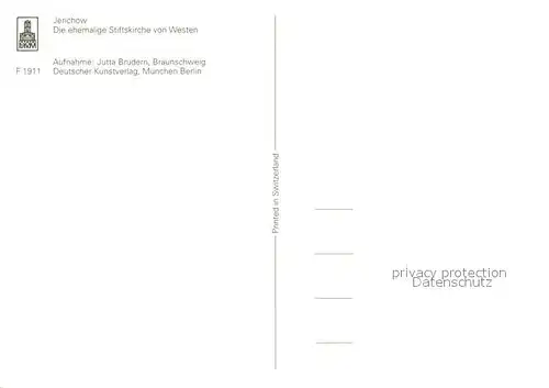 AK / Ansichtskarte Jerichow Stiftskirche  Jerichow