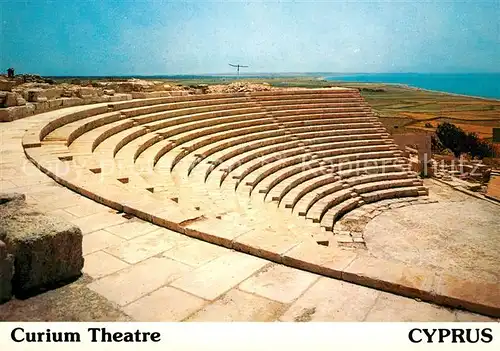 AK / Ansichtskarte Cyprus_Zypern Curium Theatre  Cyprus Zypern