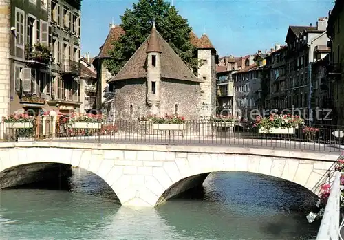 AK / Ansichtskarte Annecy_Haute Savoie Vieux Quartiers Palais de l Isle Annecy Haute Savoie