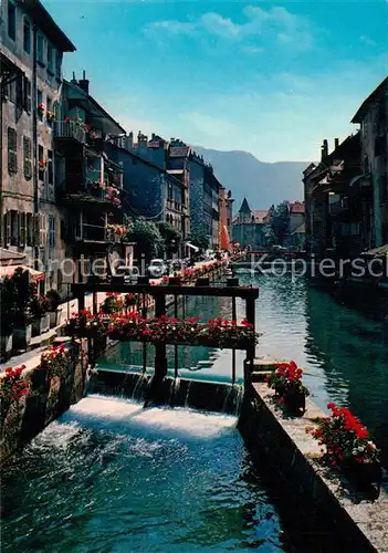 AK / Ansichtskarte Annecy_Haute Savoie Canal du Thiou  Annecy Haute Savoie