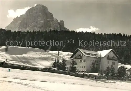 AK / Ansichtskarte Wolkenstein_Groeden Pension La Selva Wolkenstein_Groeden